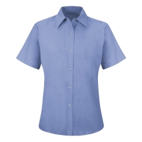 Red Kap Women's Short Sleeve Specialized Pocketless Work Shirt - SP25