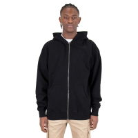 Shaka Wear Men&#039;s Garment Dye Double-Zip Hooded Sweatshirt