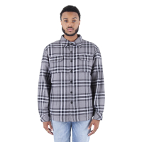 Shaka Wear Men&#039;s Plaid Flannel Jacket