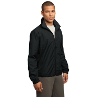 Sport-Tek Full-Zip Wind Jacket.
