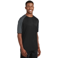 Sport-Tek PosiCharge Competitor Sleeve-Blocked Tee.