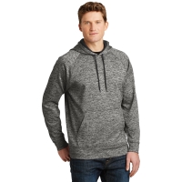 Sport-Tek PosiCharge Electric Heather Fleece Hooded Pullover.