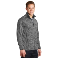 Sport-Tek PosiCharge Electric Heather Soft Shell Jacket.