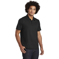 Sport-Tek PosiCharge Tri-Blend Wicking Polo.