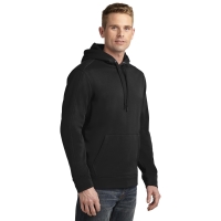 Sport-Tek Repel Fleece Hooded Pullover.