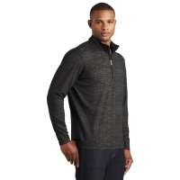 Sport-Tek Sport-Wick Stretch Reflective Heather 1/2-Zip Pullover.