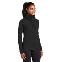 Sport-Tek Women&#039;s Sport-Wick Stretch Full-Zip Jacket.