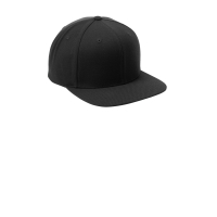 Sport-Tek YP Classics Flat Bill Snapback Cap.