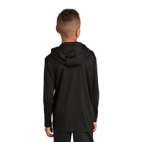 Sport-Tek Youth PosiCharge Competitor Hooded Pullover.