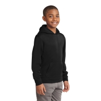 Sport-Tek Youth Sport-Wick Fleece Hooded Pullover.