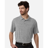 Team 365 Men's Relay Heathered Stripe Polo - TT125