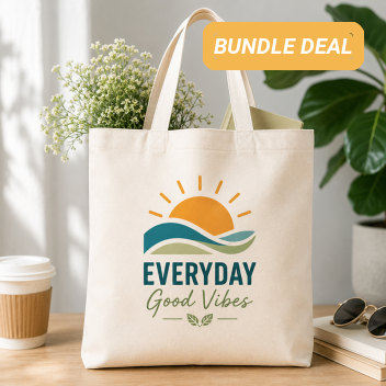 100 Everyday Cotton Tote Bag For $299 Deal