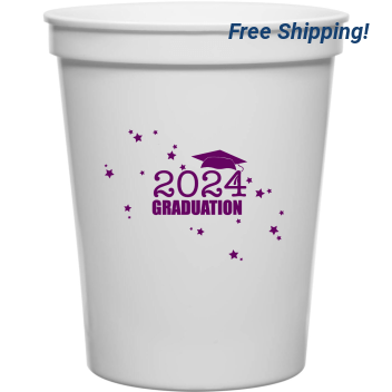 Graduation 2024 16oz Stadium Cups Style 127353