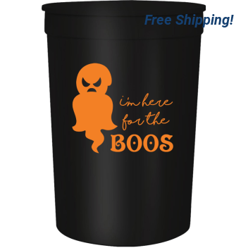Halloween Boos Im Here For The 16oz Stadium Cups Style 113475