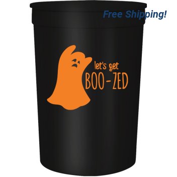 Halloween Boo-zed Lets Get 16oz Stadium Cups Style 113496
