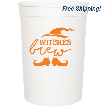 Halloween Witches Brew 16oz Stadium Cups Style 113469