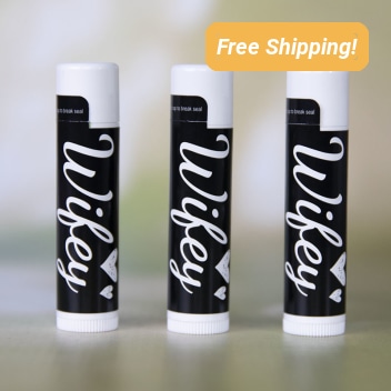Natural Beeswax Lip Balm - One Imprint Color