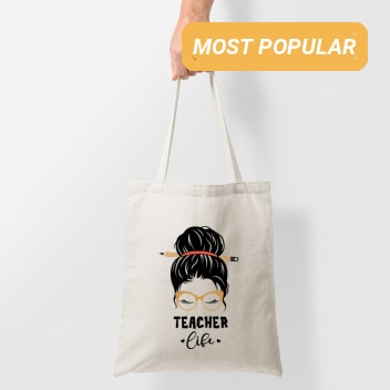 Custom Everyday Cotton Tote Bags