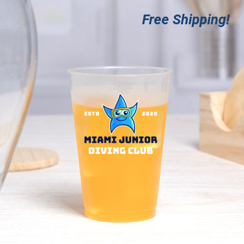 12oz Custom Frosted Cups