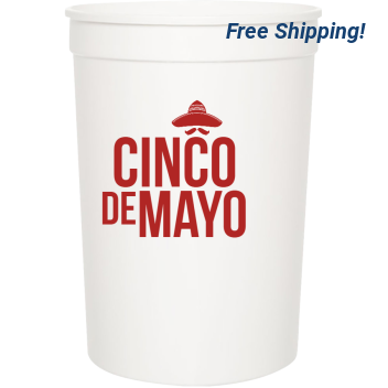 Cinco De Mayo 16oz Stadium Cups Style 104985