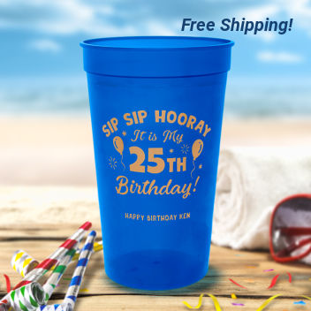 22oz Translucent Stadium Cups