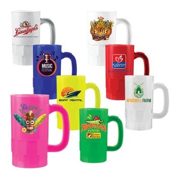 14 Oz. Full Color Digital Beer Stein - One Side Printing