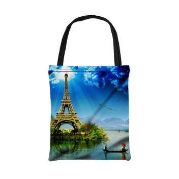 14 X 14 Inch Full Color Sublimation Polyester Tote Bag