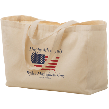 16" X 6" X 12" Cotton Canvas Tote Bags