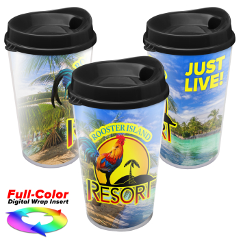 Bistro Solid Mug- 15 Oz. - 24HourWristbands.Com