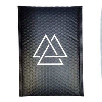 Custom 10 X 13 Inch Matte Bubble Mailers