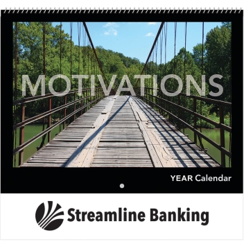 2024 Motivations Wall Calendar - Spiral