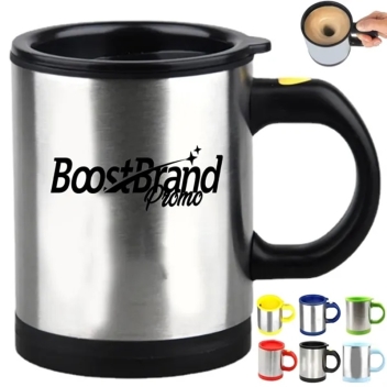 16oz. Automatic Self-stirring Mug With Lid