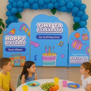 Cloud Shaped Backdrop Kit