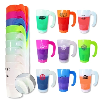 20 Oz. Color Changing Stackable Beer Stein