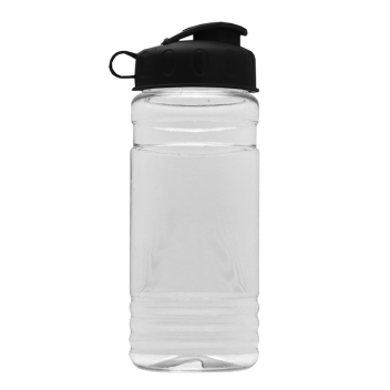 20 Oz. Clear Sports Bottle With Flip Top