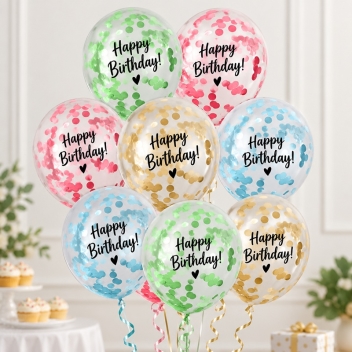 Custom Confetti Balloons