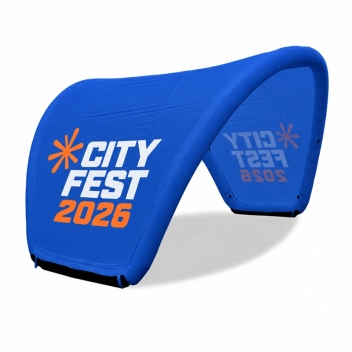 Inflatable U-tents