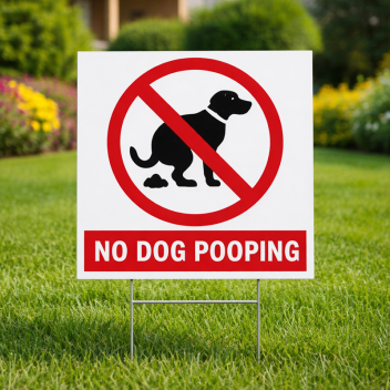 Custom 12" X 12" Yard Signs
