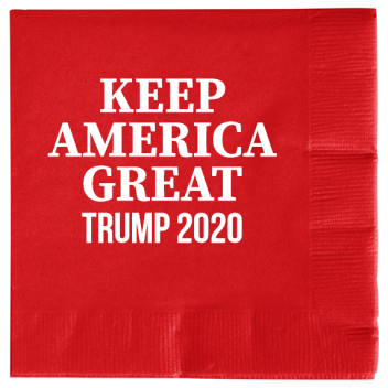 Donald Trump Keep America Great 2020 2ply Economy Beverage Napkins Style 112919