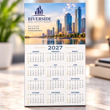 Full Color Calendar Magnet
