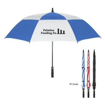 58" Arc Windproof Vented Umbrella