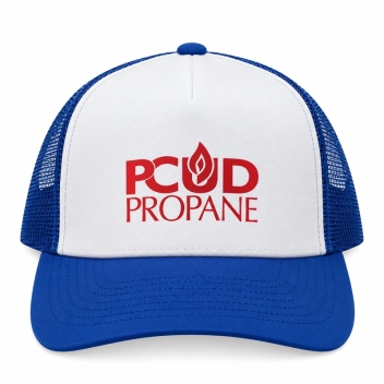 Skater Flat Bill Trucker Cap