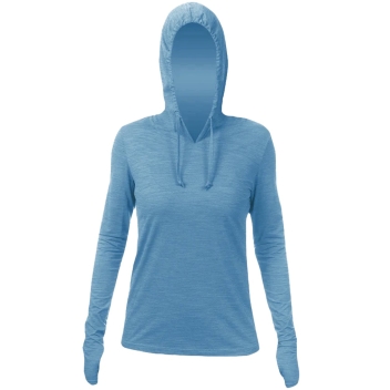 Anetik Women's Breeze Tech Hooded Long Sleeve T-shirt - Wsbrzh0