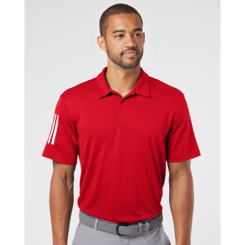 Adidas Men's Floating 3-stripes Polo - A480