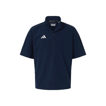 Adidas Men's Short Sleeve Quarter-zip Pullover - At505