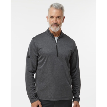 Adidas Men's Space Dyed Quarter-zip Pullover - A593