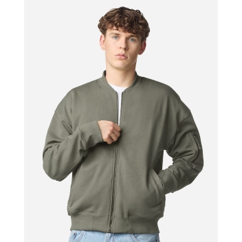 American Apparel Unisex French Terry Bomber Jacket - Ftj77