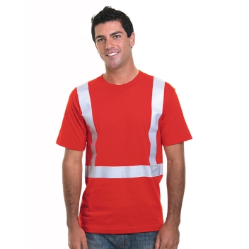 Bayside Unisex Usa-made Hi-visibility Performance T-shirt - 3755