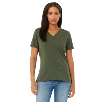 Bella Missys Relaxed Jersey Short-sleeve V-neck T-shirt