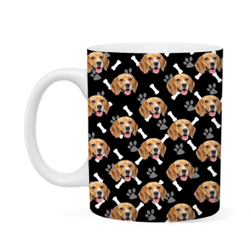 Custom Bone And Paw Mug